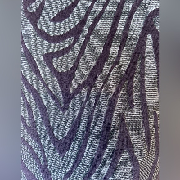 A Pea In The Pod Maternity~Two-Toned Blue Bodycon Midi Dress~Sleeveless~Size L - Picture 5 of 13